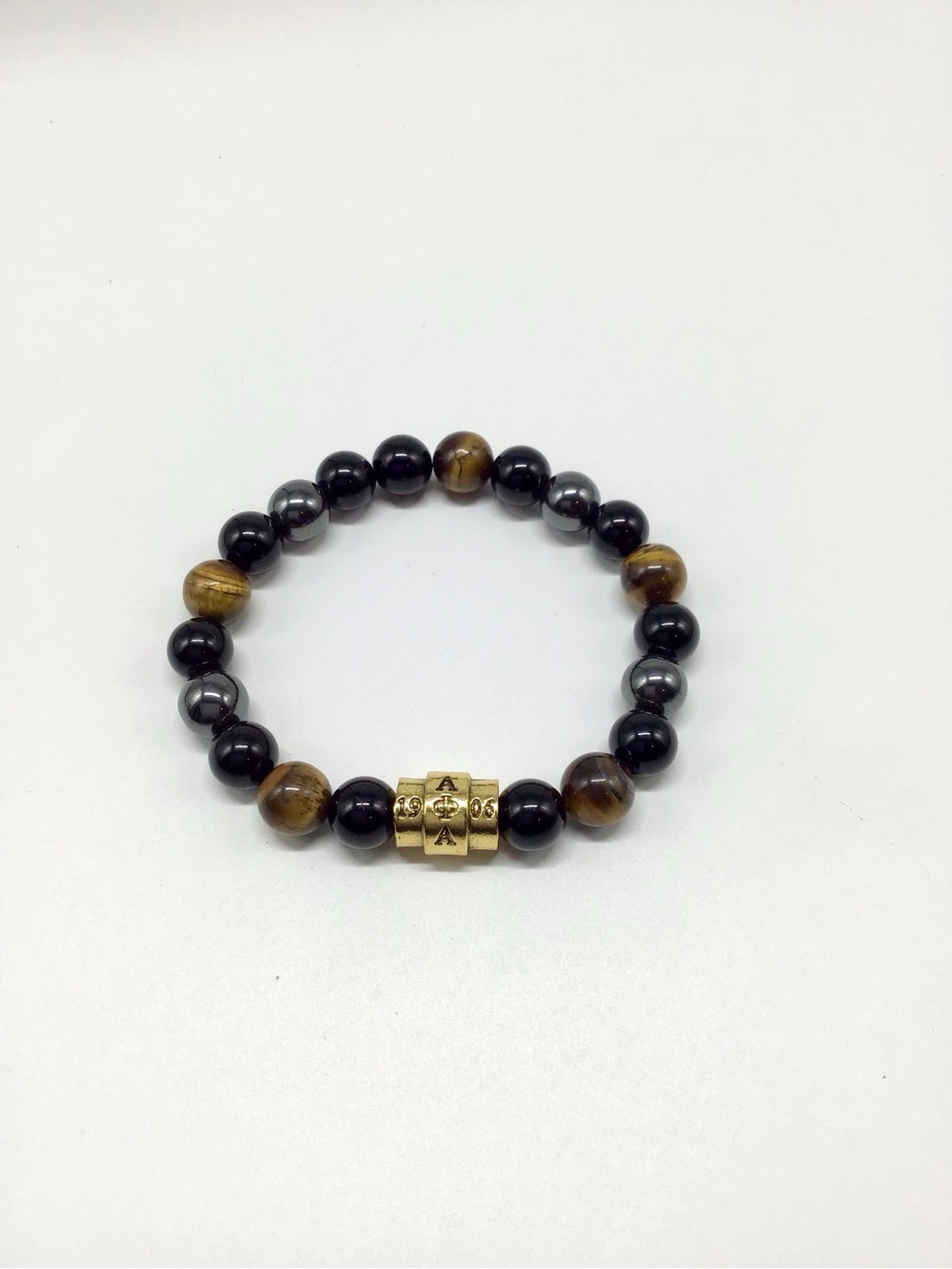 Alpha Phi Alpha Stone Beaded Bracelet - Picture 5 of 5